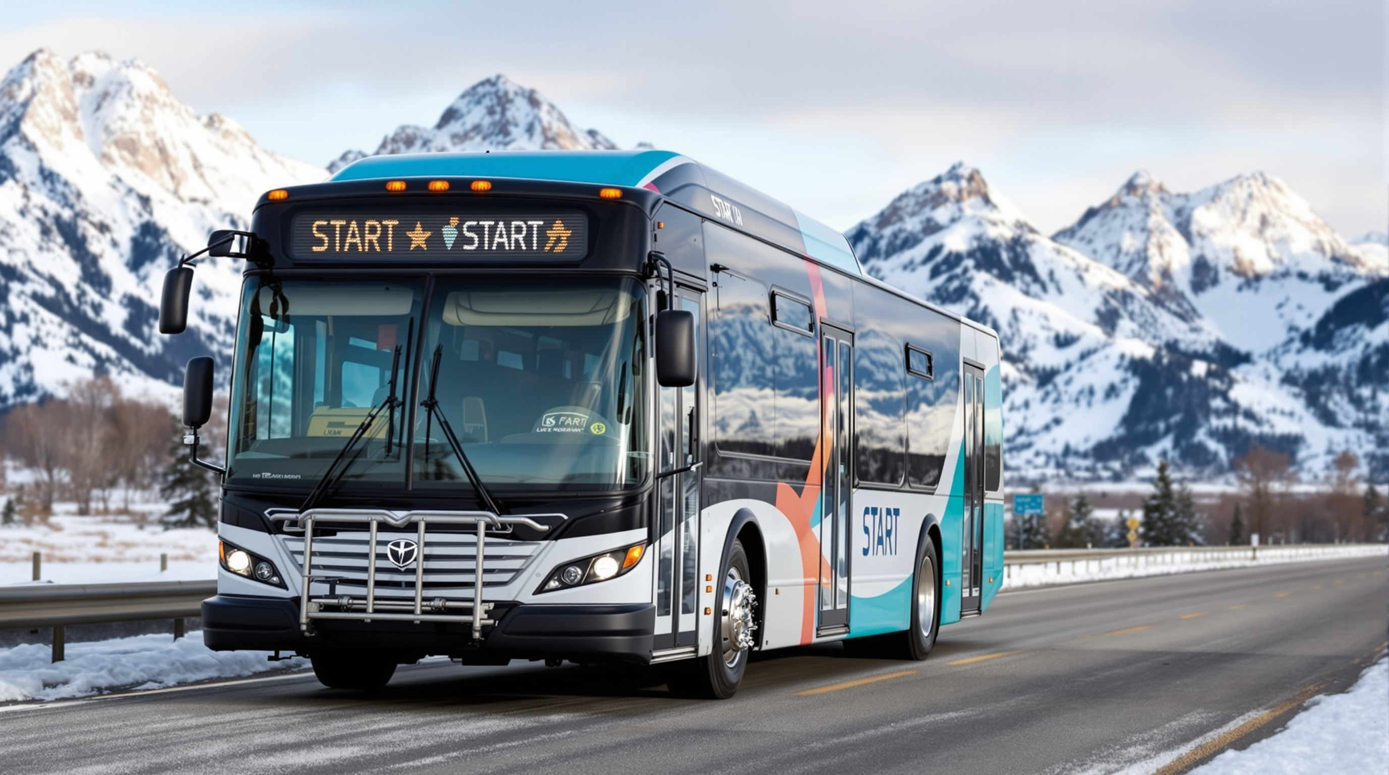 START Bus providing public transportation in Jackson Hole